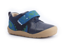 Load image into Gallery viewer, Start-rite Companion Dino Navy Leather/Nubuck