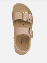 Load image into Gallery viewer, Geox Costarei Dark Rose/Nude Sandal
