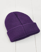 Load image into Gallery viewer, Grass &amp; Air Amethyst Purple Beanie Hat