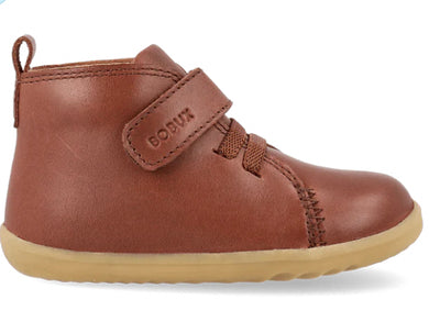 Bobux Voyager Toffee Leather Step Up