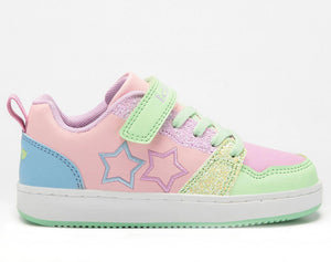 Lelli Kelly Daisy Trainer in Green/Lilac/Pink LKAA2015 – Feet