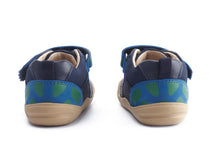 Load image into Gallery viewer, Start-rite Companion Dino Navy Leather/Nubuck