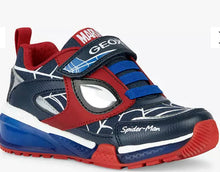 Load image into Gallery viewer, Geox Bayonyc Marvel Spider-Man Light Up Trainers