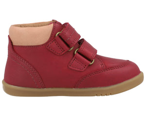 Bobux Timber Cranberry Leather Boot I-Walk