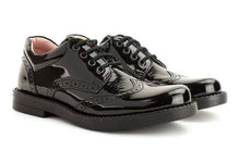 Load image into Gallery viewer, Petasil Mara Black Patent Leather Brogue - F fitting