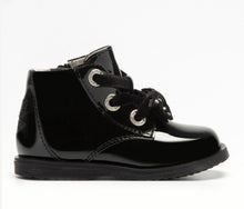 Load image into Gallery viewer, Lelli Kelly Camille LKHH3309 Black Patent Ankle Boot