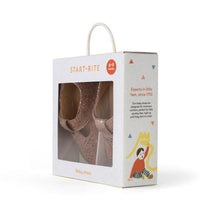 Load image into Gallery viewer, Start-rite Rhyme Rose Gold Suede Baby Shoes