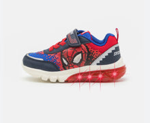 Load image into Gallery viewer, Geox Ciberdron Spider-Man Light Up Trainers