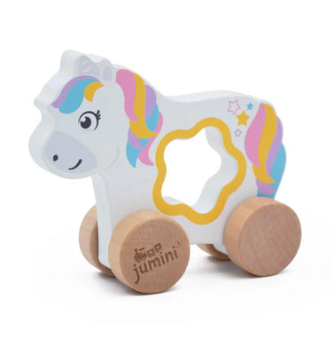 Jumini Push Along Friends Unicorn