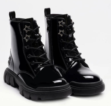 Lelli Kelly Malika Black Patent Boot | LKHH5300