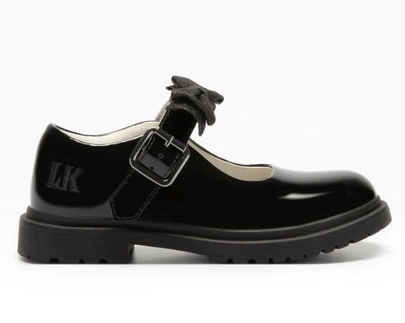 Lelli Kelly Mollie Black Patent Leather School Shoes - LKSM8359