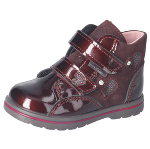 Ricosta Abby Tex Boot in Rinde Patent & Suede