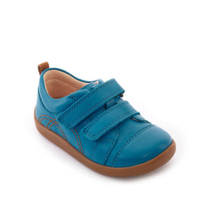 Start-rite Treehouse Bright Blue Leather Shoe