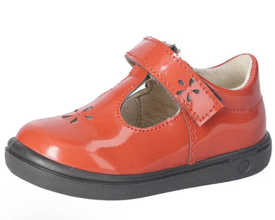 Ricosta Winona T-Bar in Rost/Burnt Orange Patent