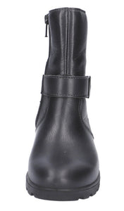 Ricosta Ranka Black Leather Waterproof Boot