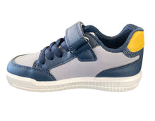 Load image into Gallery viewer, Geox Arzach Sneaker in Navy/Grey