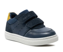 Load image into Gallery viewer, Geox B Nashik in Navy &amp; Ochre Waxed Leather