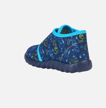 Load image into Gallery viewer, Geox Zyzie Navy Dino Slipper