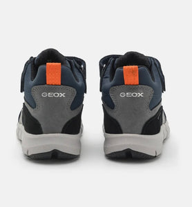 Geox Flexyper Navy/Orange Waterproof Boot