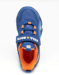 Bull Boys Dilofhosauro  Light Up trainer Royal/Orange - DNAL4502