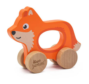 Jumini Push Along Friends Fox