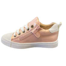 Load image into Gallery viewer, Shoesme Pink Metallic Lace Up Sneaker - SH24S006-A