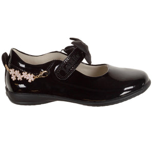 Lelli Kelly Ophelia Black Patent Leather School Shoe