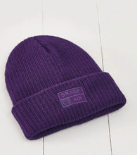 Load image into Gallery viewer, Grass &amp; Air Amethyst Purple Beanie Hat