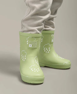 Grass & Air Glacial Green Colour-Changing Wellies