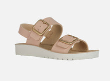 Load image into Gallery viewer, Geox Costarei Dark Rose/Nude Sandal