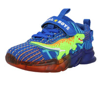 Load image into Gallery viewer, Bull Boys T-Rex Royal Blue Light Up Trainer