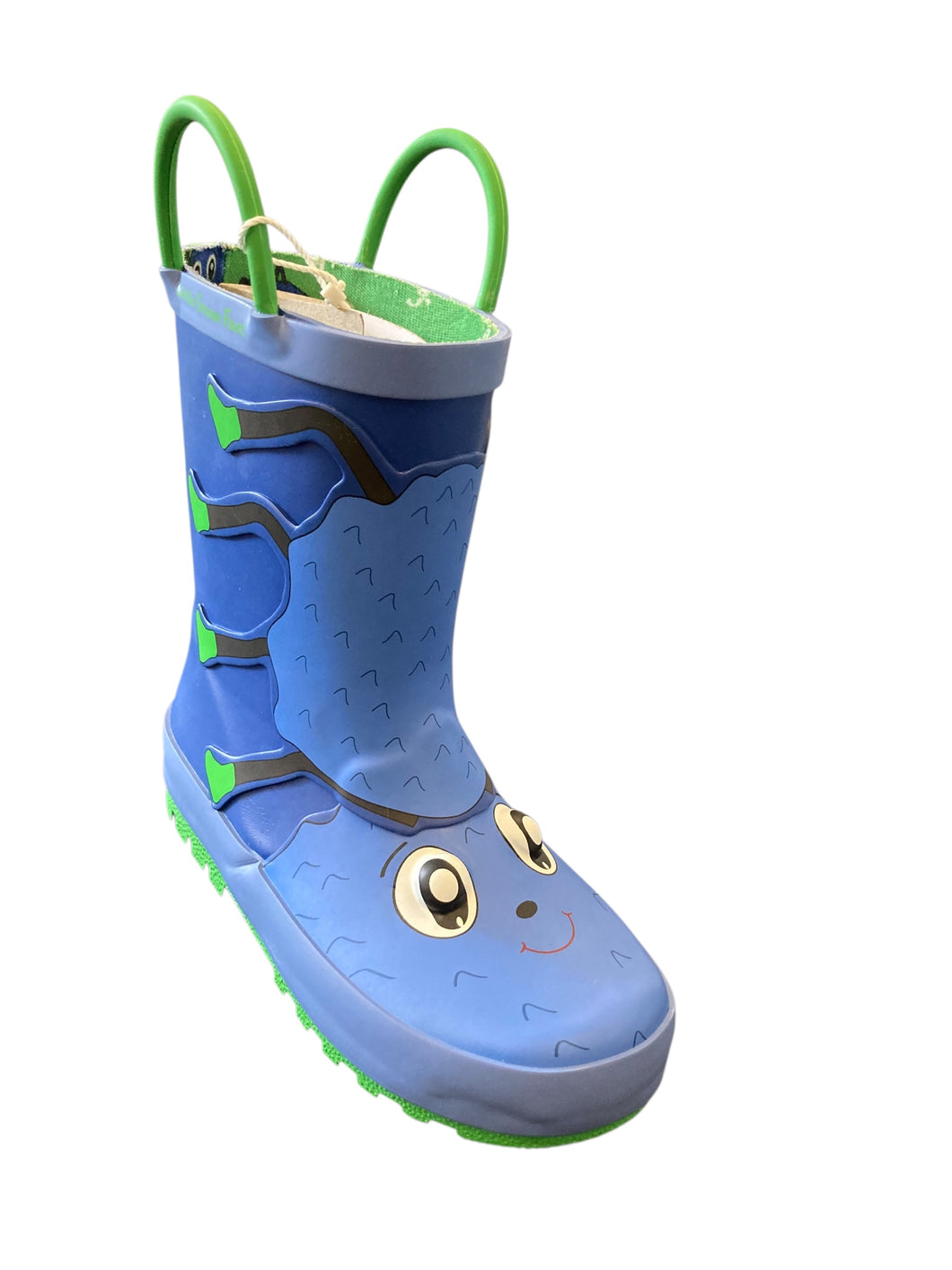 Little Green Feet Sam Spider Welly