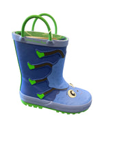 Load image into Gallery viewer, Little Green Feet Sam Spider Welly