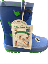 Load image into Gallery viewer, Little Green Feet Sam Spider Welly