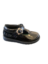 Load image into Gallery viewer, Little Green Feet Daisy School Shoe