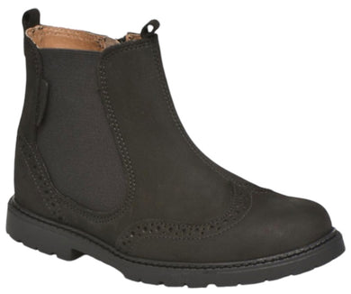 Start-rite Digby Black Waxy Leather Chelsea Boot