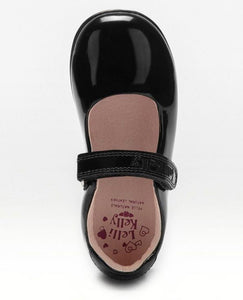 Lelli Kelly Classic Black Patent School Shoe G fitting LKSA8258