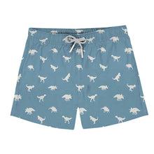 Load image into Gallery viewer, Slipfree Dino Petrol Swim Shorts