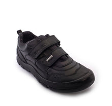 Load image into Gallery viewer, Start-rite Trooper Black Leather Waterproof School Shoe