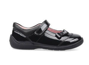 Start-rite Twizzle Black Patent Leather Shoe