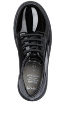 Load image into Gallery viewer, Geox Casey Black Patent Leather Lace Up