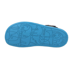 Camper Bicho Blue Leather Sandal