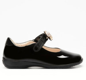 Lelli Kelly Ella 2 Black Patent School Shoe