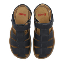 Load image into Gallery viewer, Camper Bicho Blue Leather Sandal