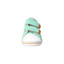 Load image into Gallery viewer, Ricosta Nippy Pale Green &amp; Orange Leather