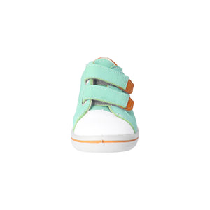Ricosta Nippy Pale Green & Orange Leather