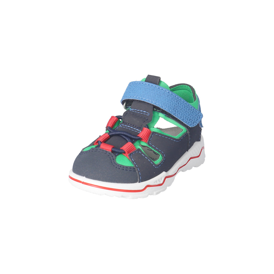 Ricosta Geru Navy, Green & Red Waterproof Sandal