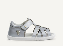 Load image into Gallery viewer, Bobux Tropicana Silver Sandals