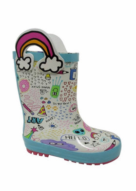 Cat & Jack Annie Rainbow Welly