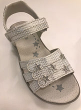 Load image into Gallery viewer, Lurchi Lulu White &amp; Silver Sandal